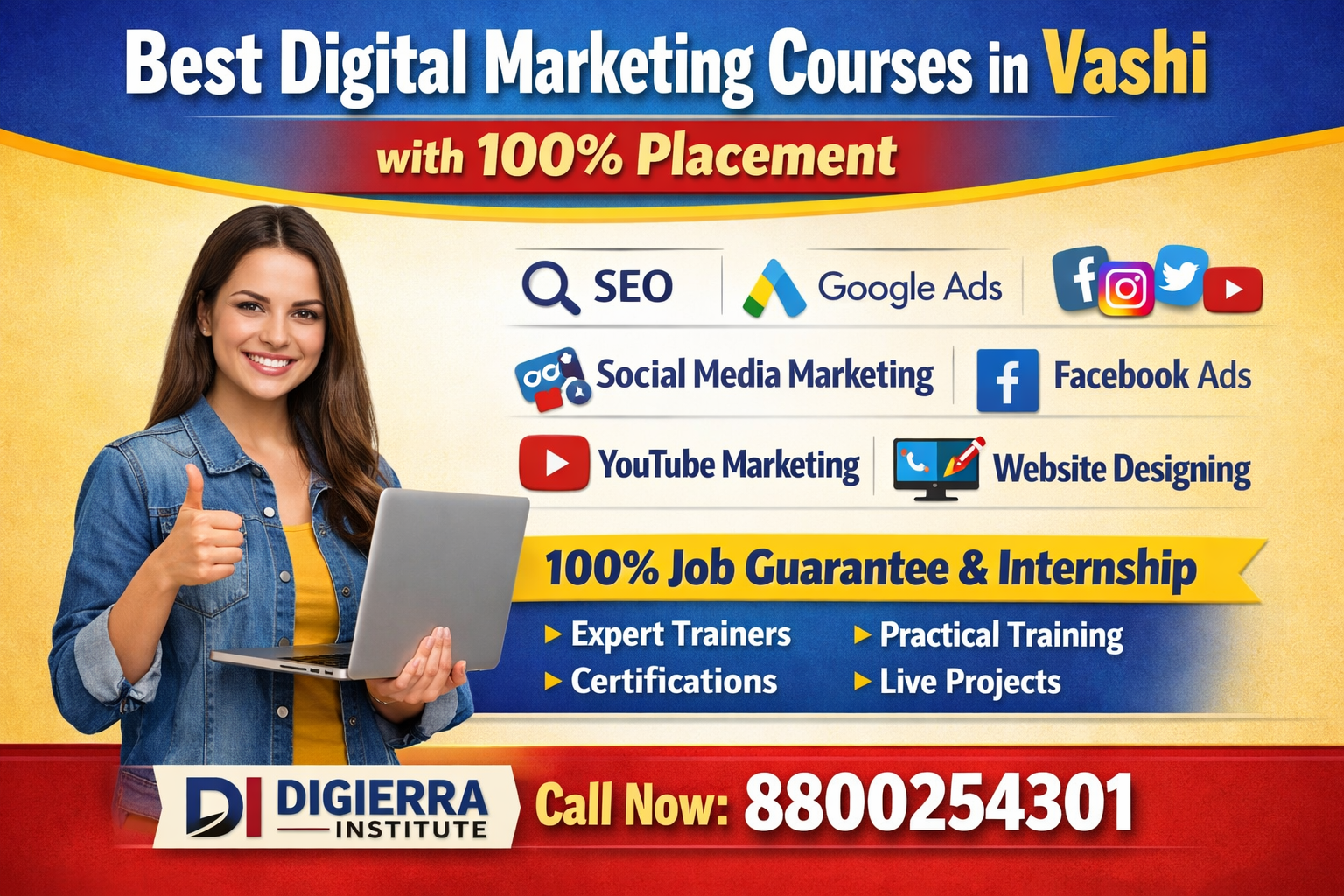Best Digital Marketing Courses in Vashi With Placement